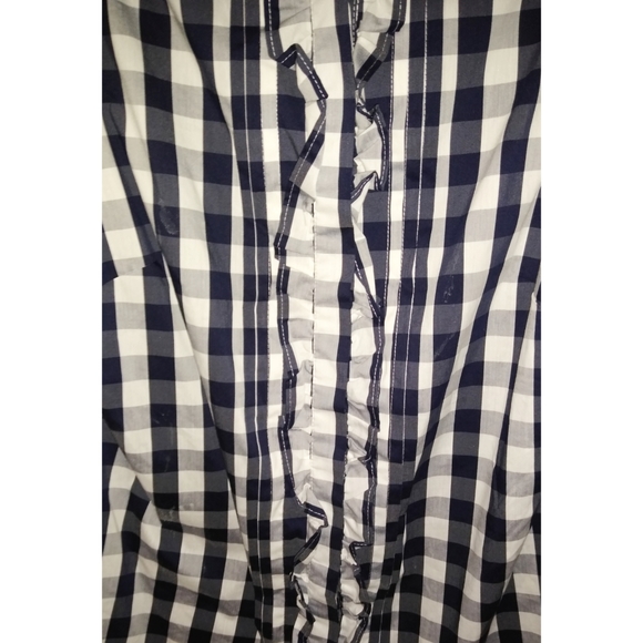 NWOT Tommy Hilfiger Sleeveless Plaid Top Shirt - Picture 3 of 5